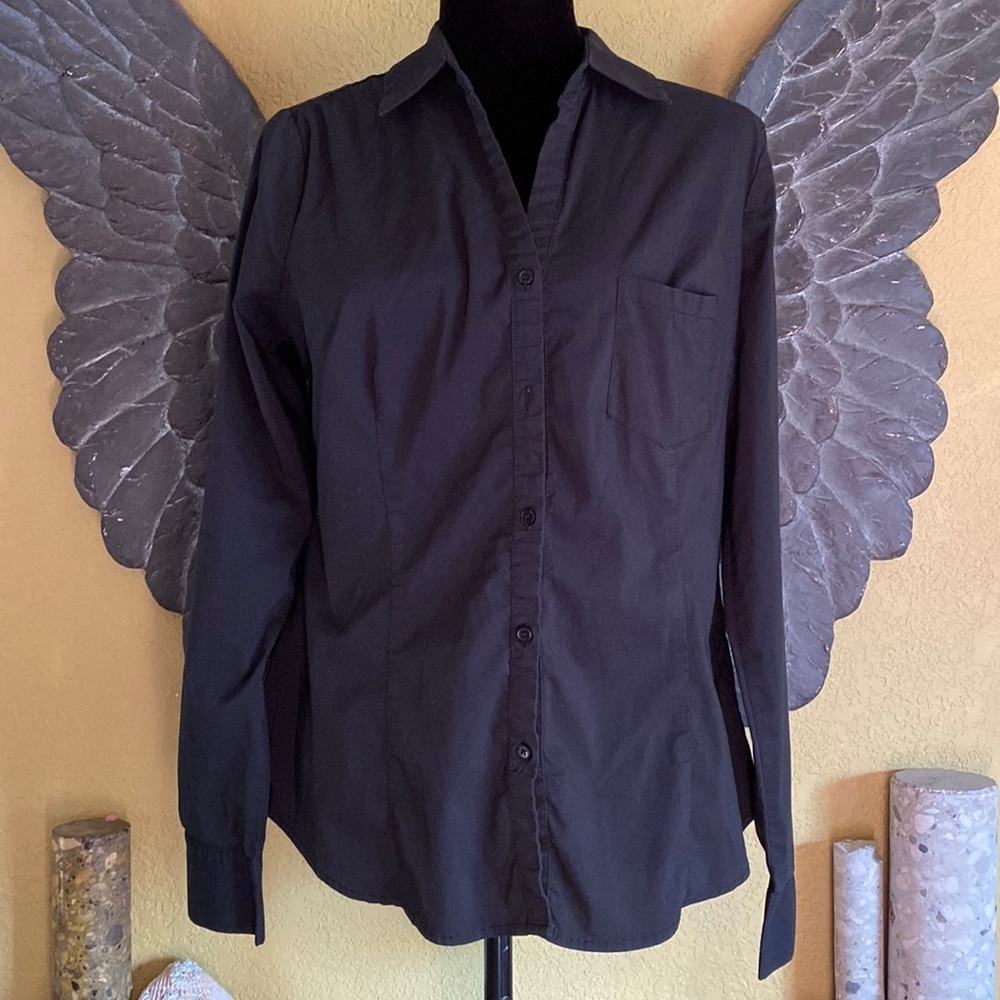Le Chateau Button Up Dress Shirt Top
